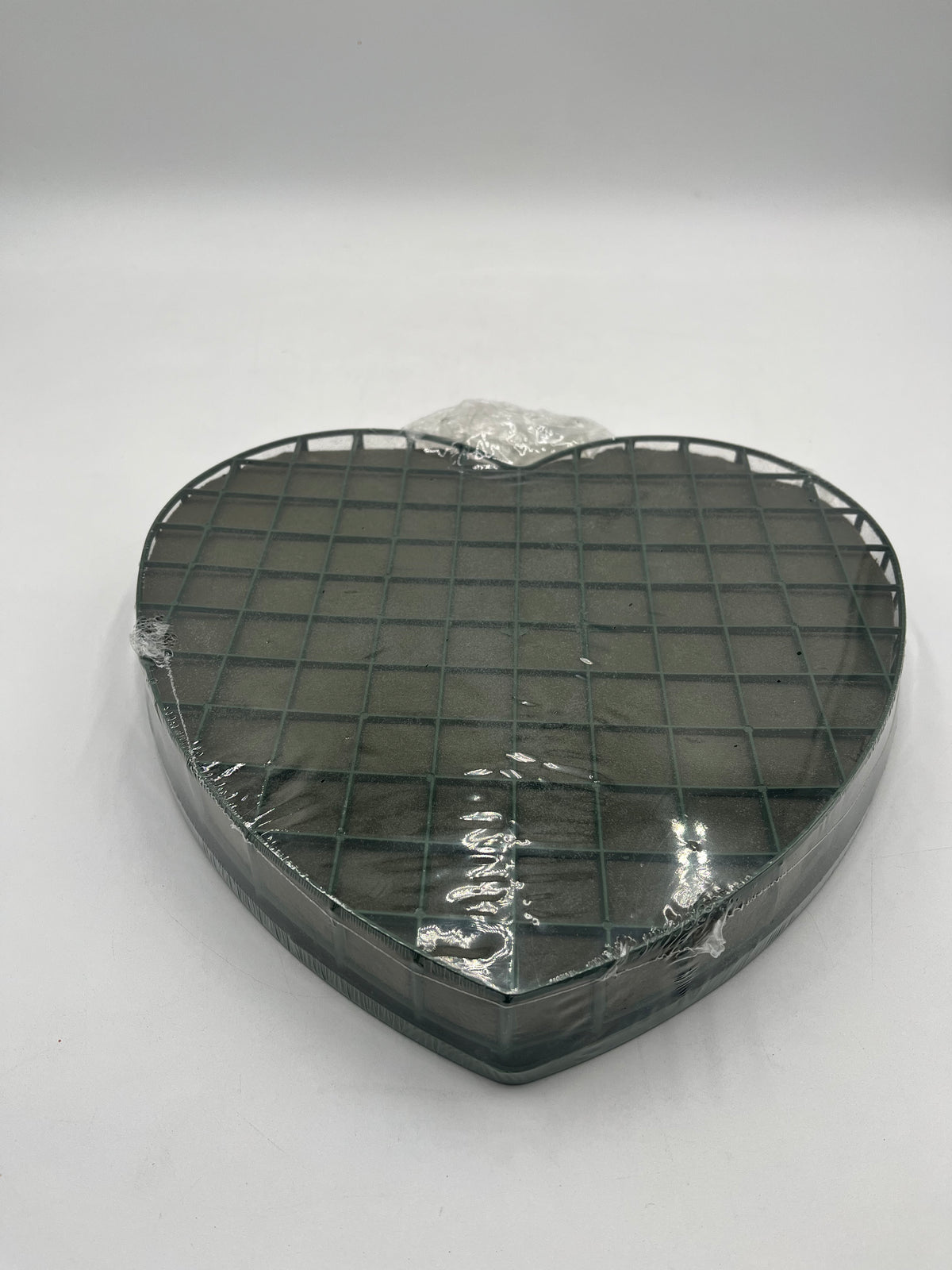 Heart-shaped floral foam wreath bases, 8" & 12", keep flowers fresh with water-absorbing foam & sturdy backing. Sold by floralsuppliespoint1.com.