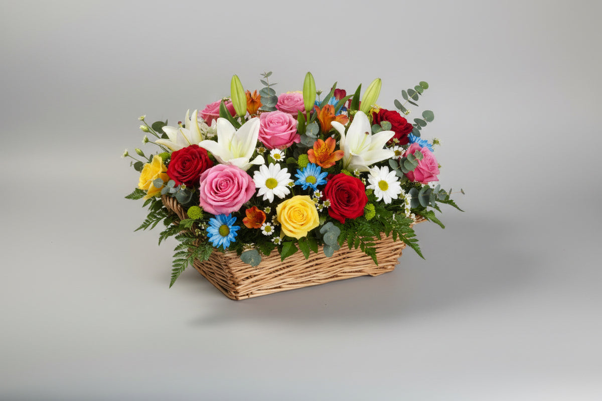 Rectangular square basket