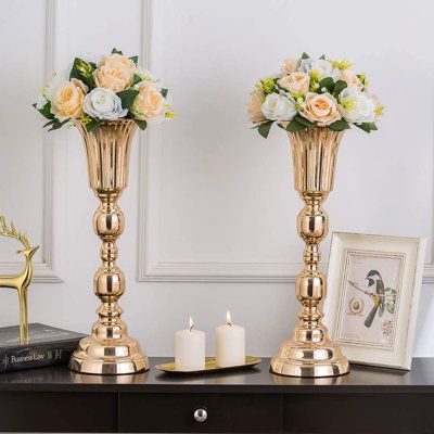 Metal Vases