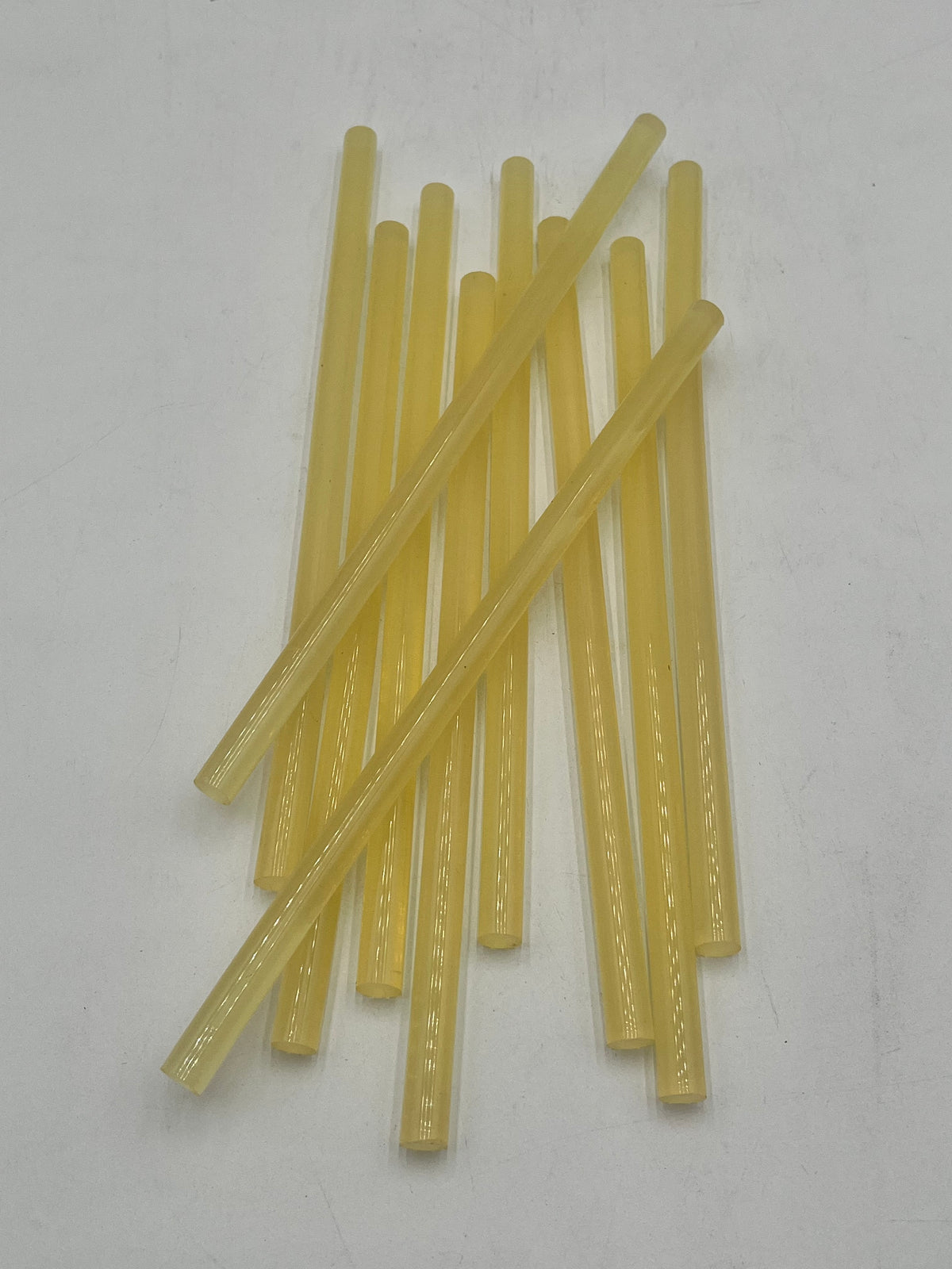 10 yellow hot glue gun sticks for floral arrangements, crafts and DIY projects. Sold by floralsuppliespoint1.com