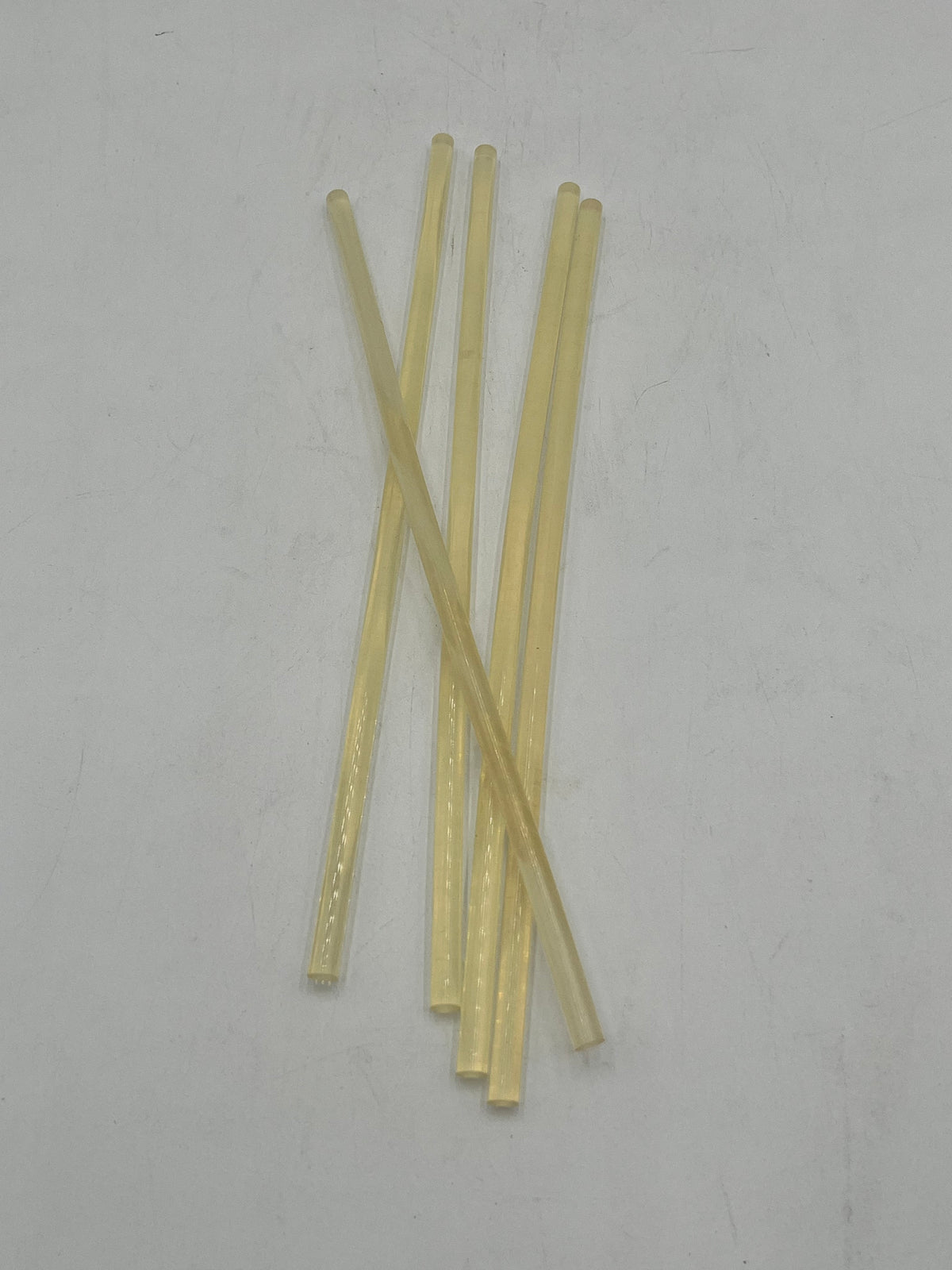 5 yellow hot glue gun sticks for floral arrangements, crafts and DIY projects. Sold by floralsuppliespoint1.com