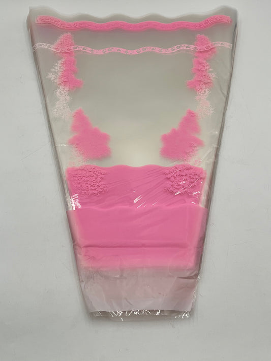 XL Pink Garden Bags- 100 Sleeves