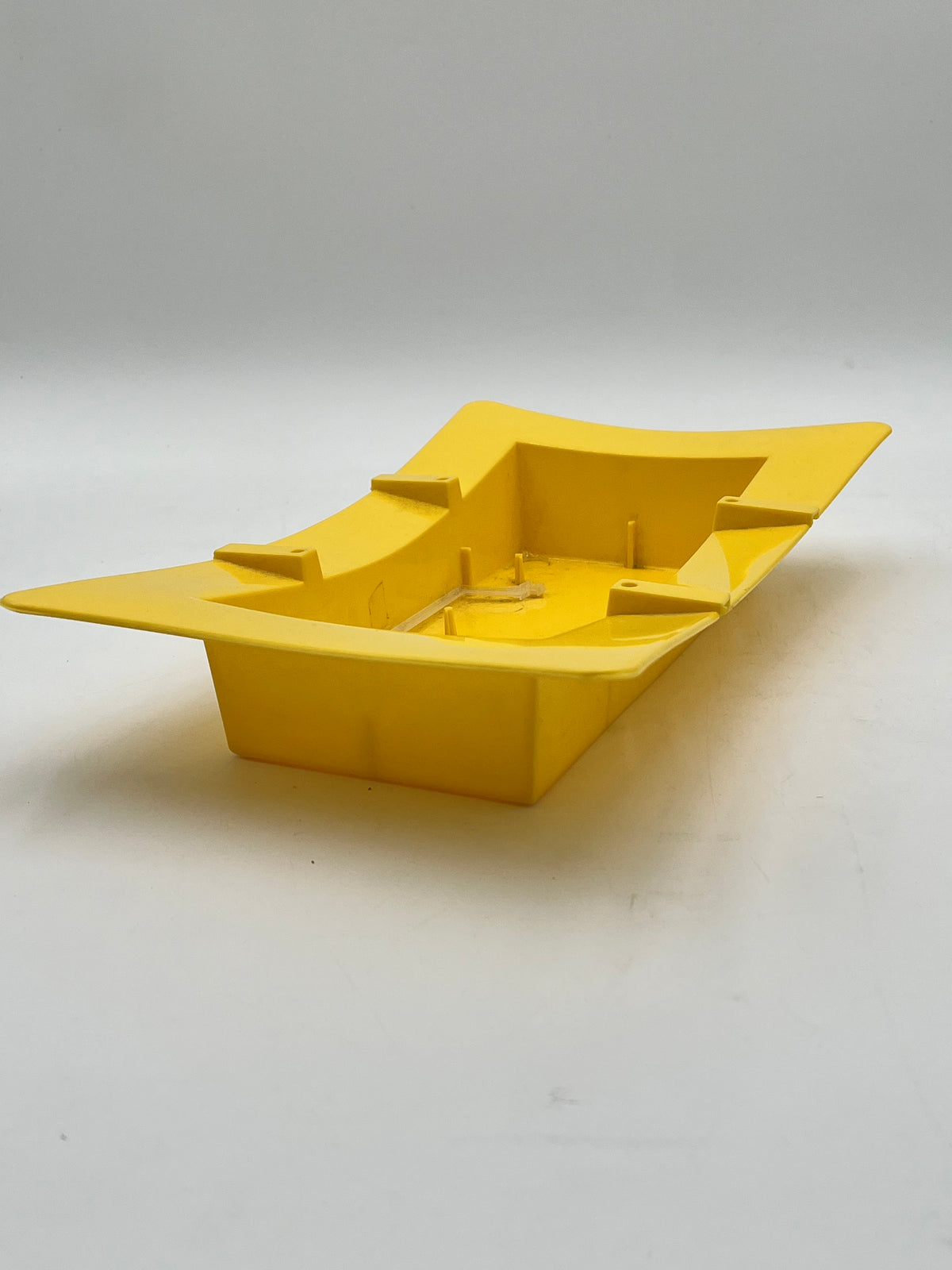 FoamLock Floral Tray in yellow- 13" base fits full floral foam brick with built-in foam clip. Durable & reusable tray for $9.99 @ floralsuppliespoint1.com