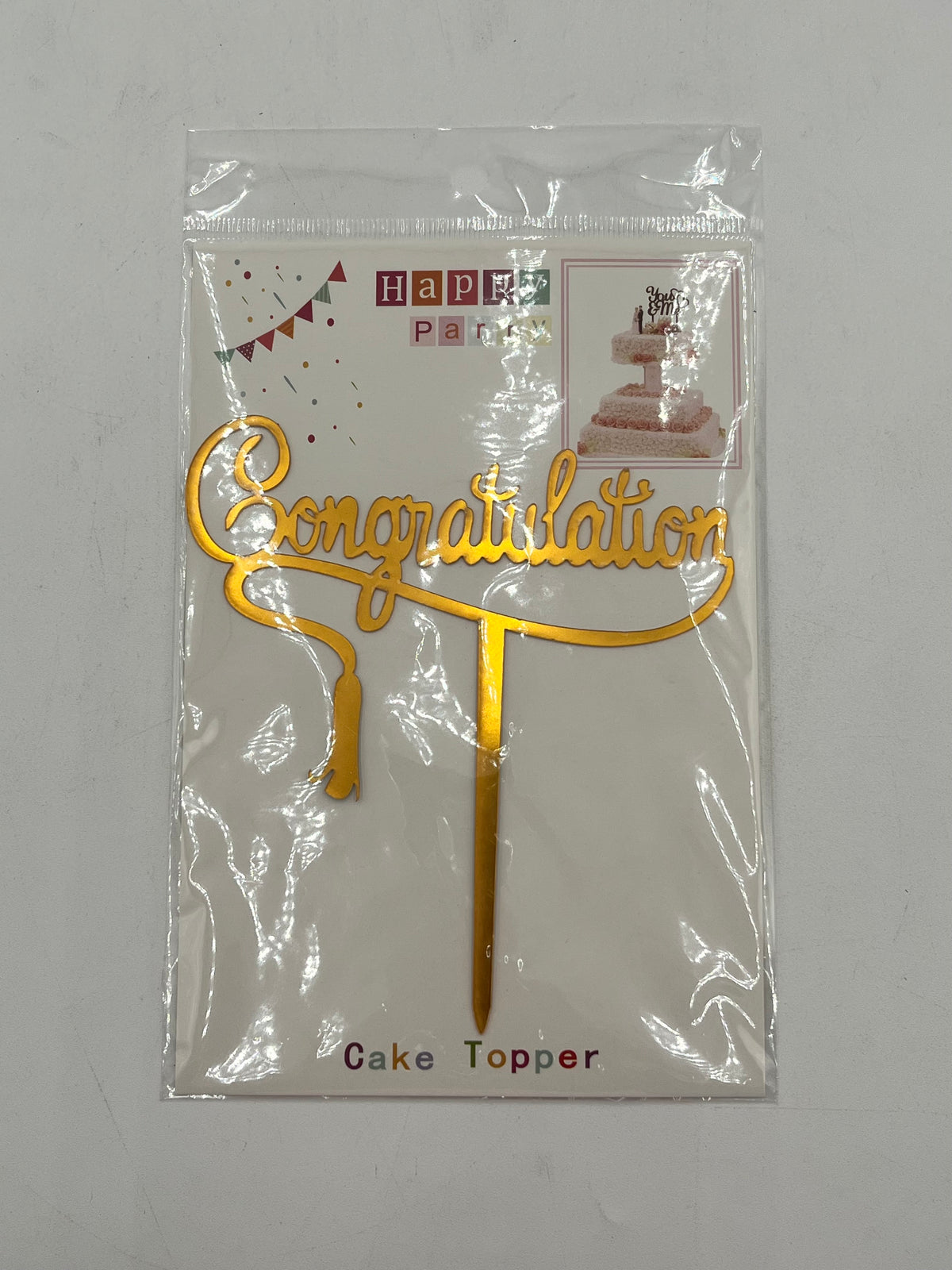 Luxe Gold Toppers add elegance to floral arrangements, cakes, décor & crafts. Sold individually or wholesale 20-pack by floralsuppliespoint1.com