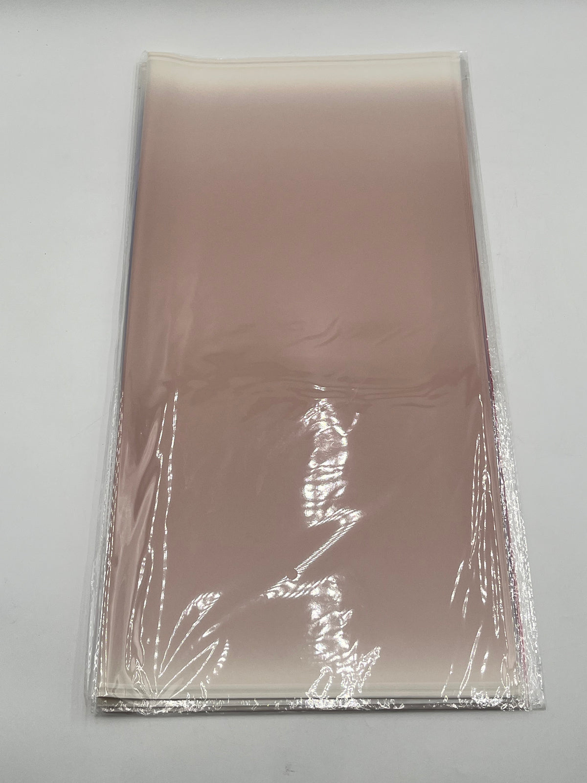 Gradient wrapping sheets for floral bouquets, gift packaging & DIY gifting in Beige, 20x20 inches & available at floralsuppliespoint1.com for $9.99