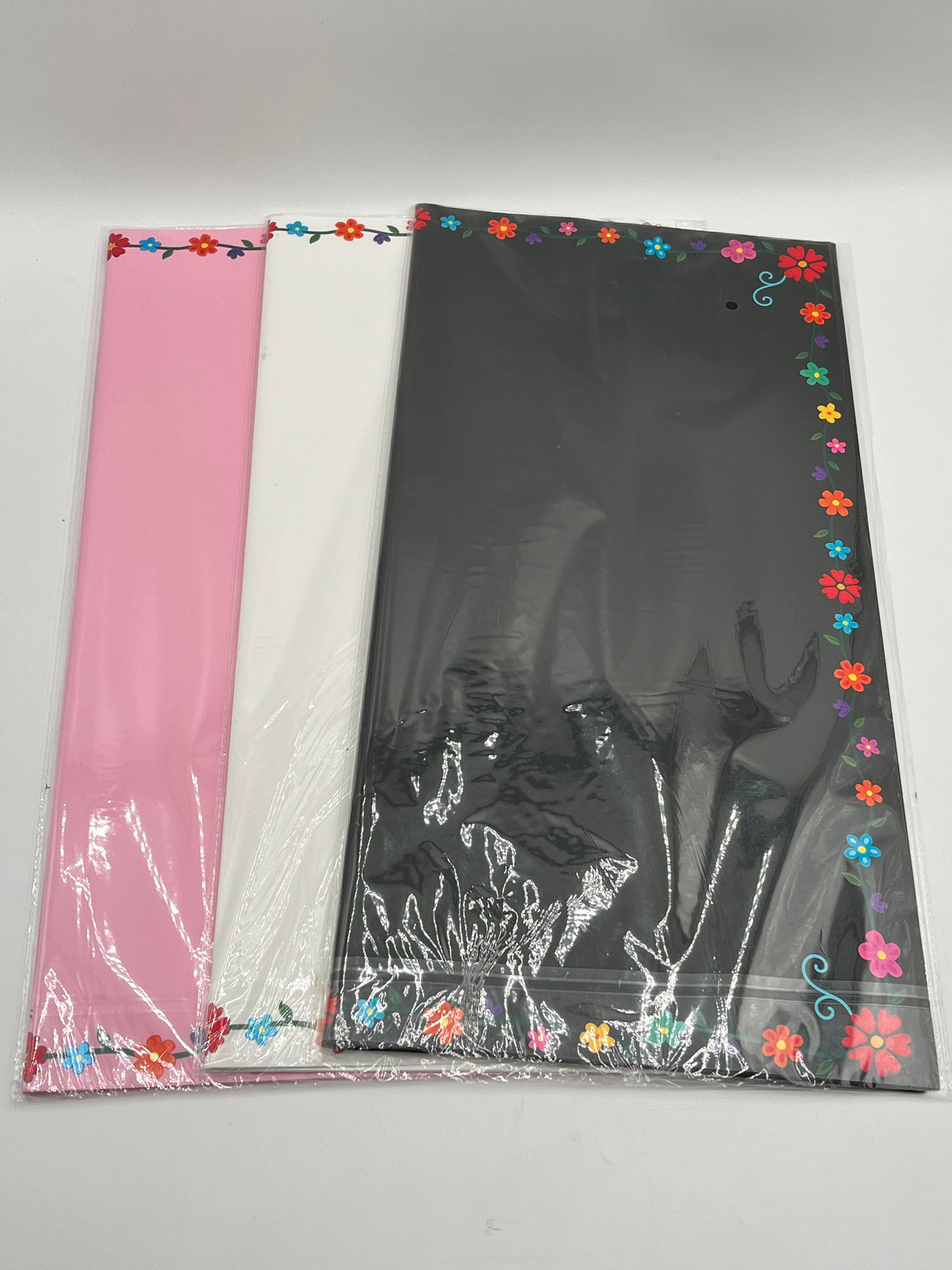 Flower Border Wrapping Paper