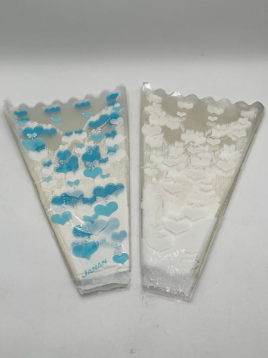 Hearts and Bows Sleeves 50 sheets