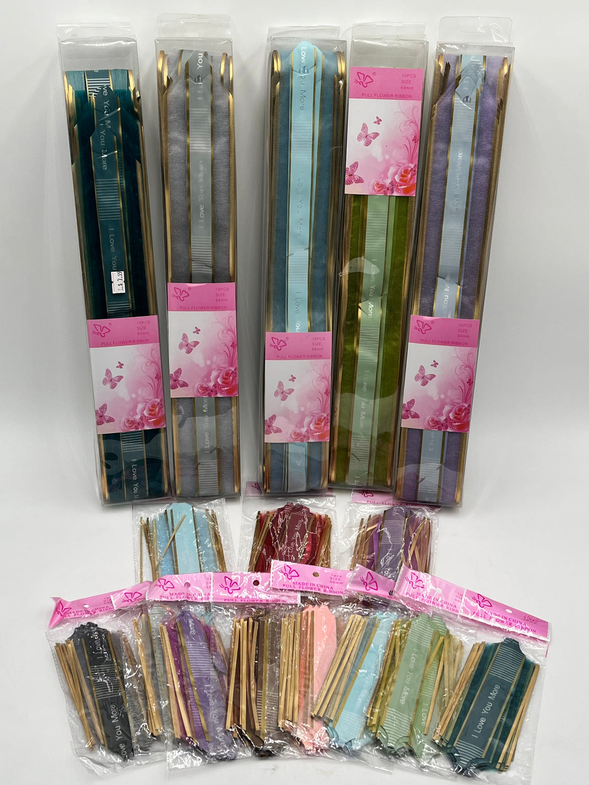 I Love You More- Ribbon Set
