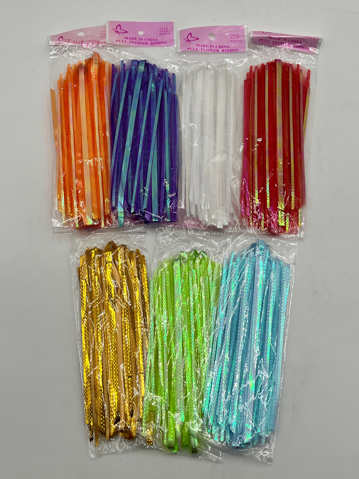 Fluorescent Edge Ribbon Set- 50mm
