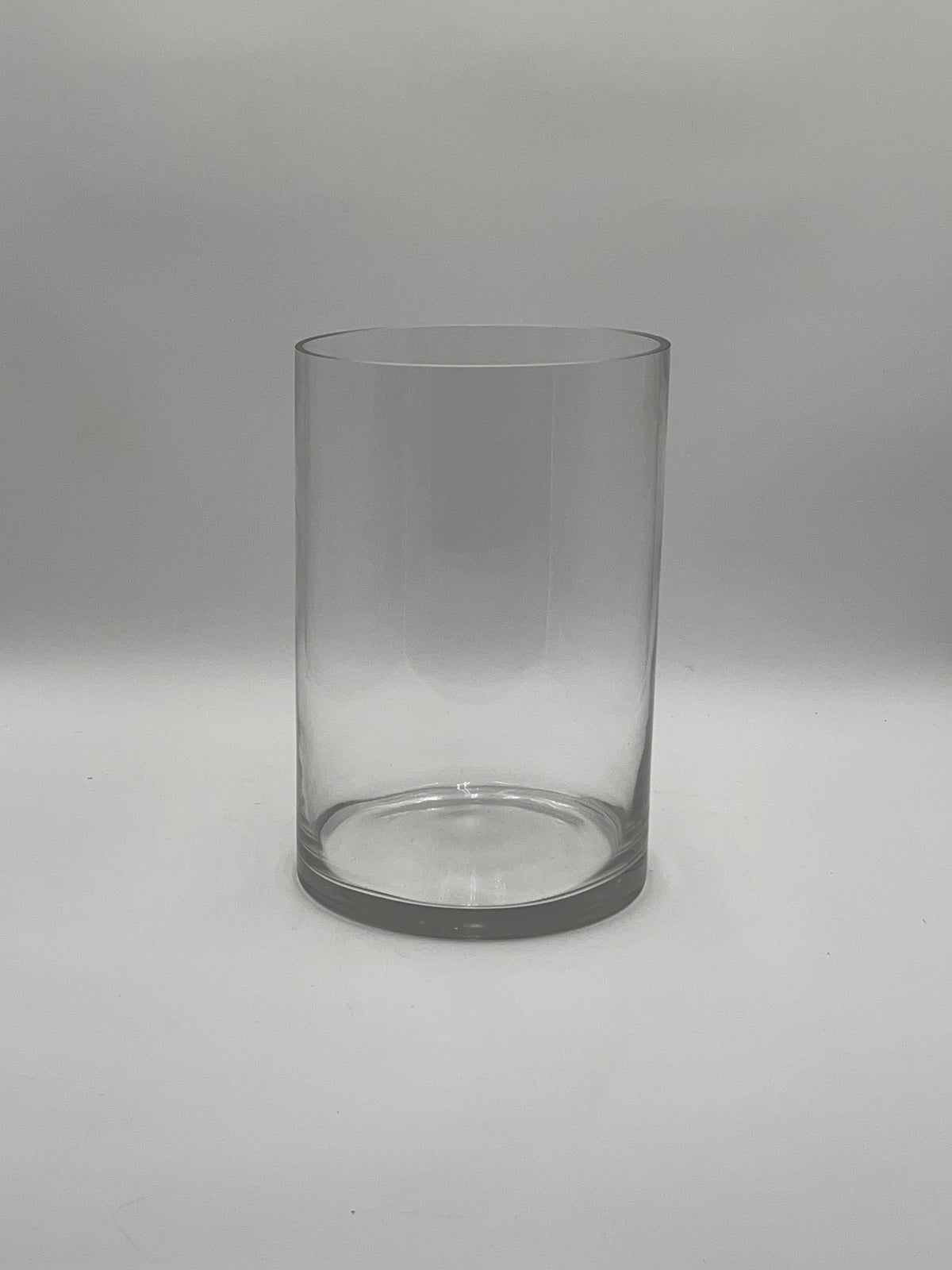 LuxeRound Cylinder Trio clear glass vases in small, medium, and large sizes for floral arrangements, home décor, or event use. Available individually and bulk at floralsuppliespoint1.com.