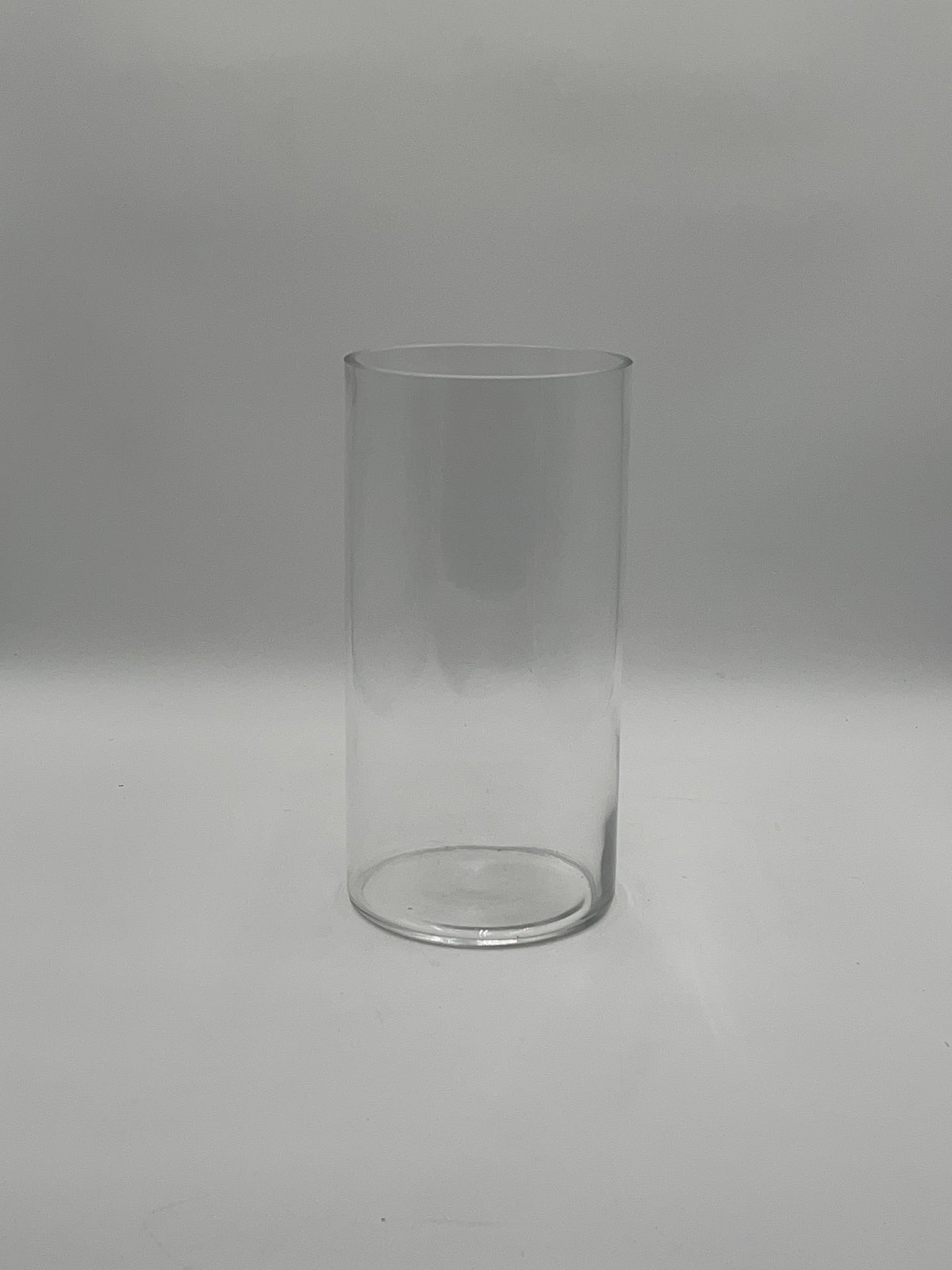 LuxeRound Cylinder Trio clear glass vases in small, medium, and large sizes for floral arrangements, home décor, or event use. Available individually and bulk at floralsuppliespoint1.com.