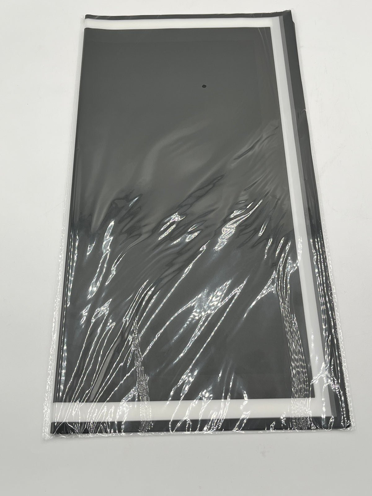 Elegant floral wraps with bold white trim. The Opaline Edge Set in Black, 22x22", 20 sheets. Sold by floralsuppliespoint1.com for $9.99