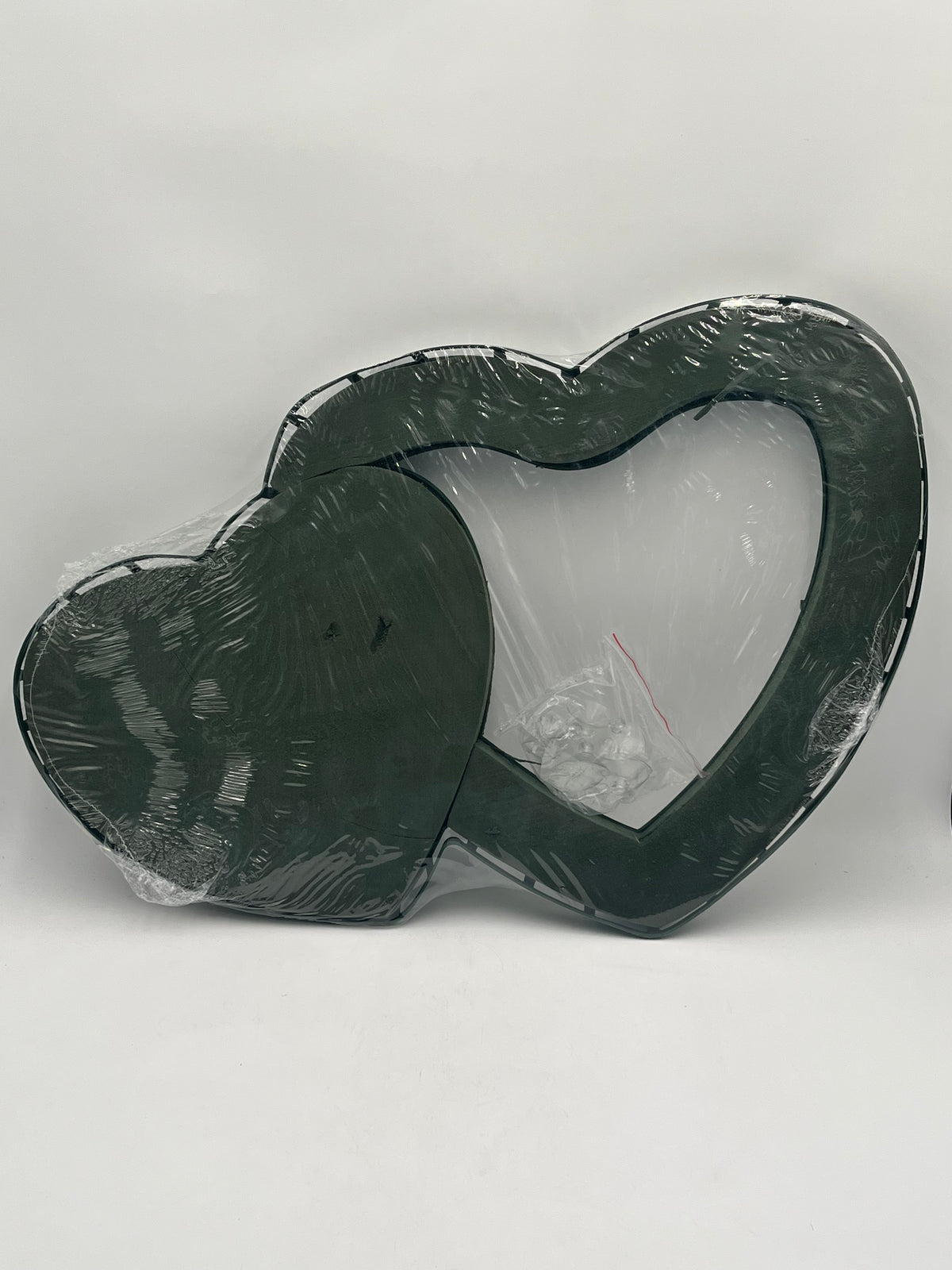 Double heart floral foam wreath bases 18x28 – with an open center or solid. Perfect for floral arrangements, weddings & crafts. Sold by floralsuppliespoint1.com