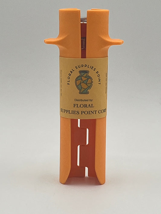 Orange Rose Stripper Tool by FloralSuppliesPoint1.com for removing thorns & leaves. Sold single, 12-pack, or bulk 240. Retail & wholesale.
