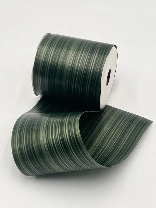 Premium green Tie Leaf roll with natural striped design, ideal for floral arrangements, event décor & crafts. Sold by floralsuppliespoint1.com for $9.99