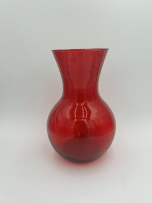 XL Bombay Vase Red - Exquisite Accent for Your Home or Business