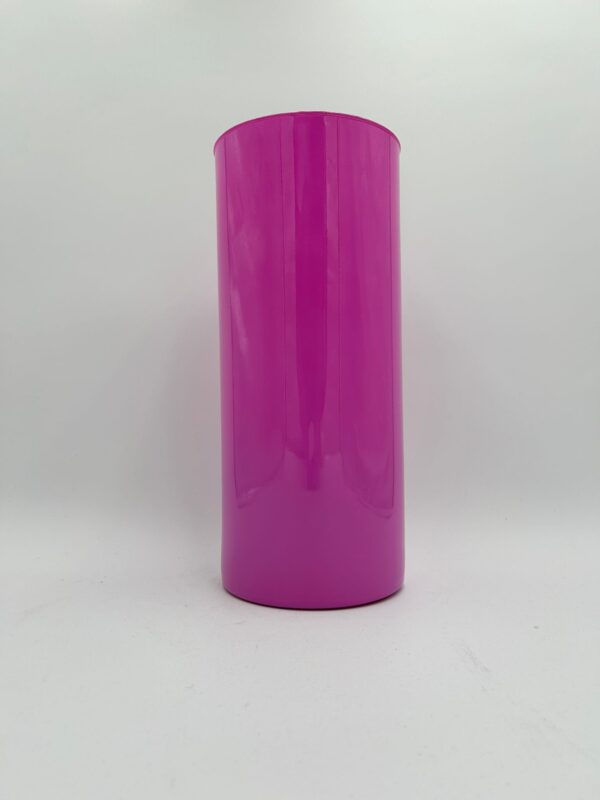 XL Cylinder Vase 6Dx14" Pink - Elegance in Pink for Your Home or Business