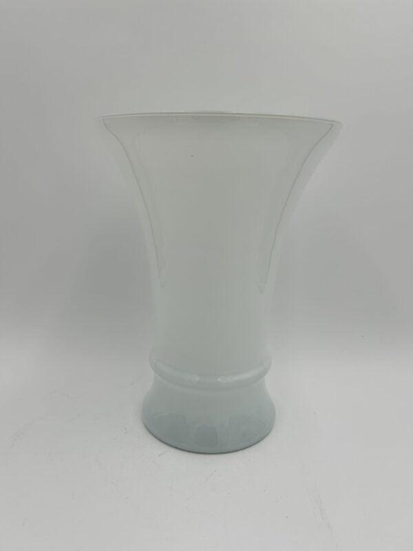 12" Vienna Vase White - Elegant and timeless home decor accent