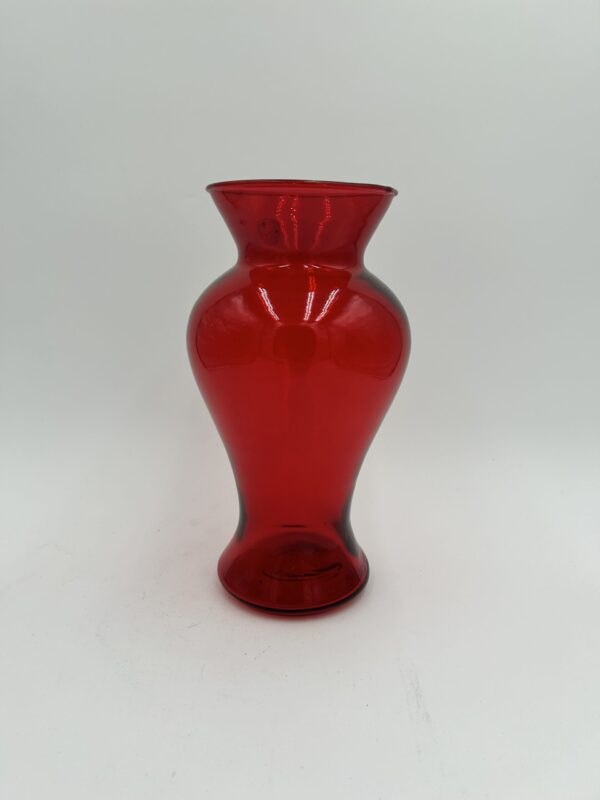 XL German Vase Red - Bold and elegant home decor centerpiece